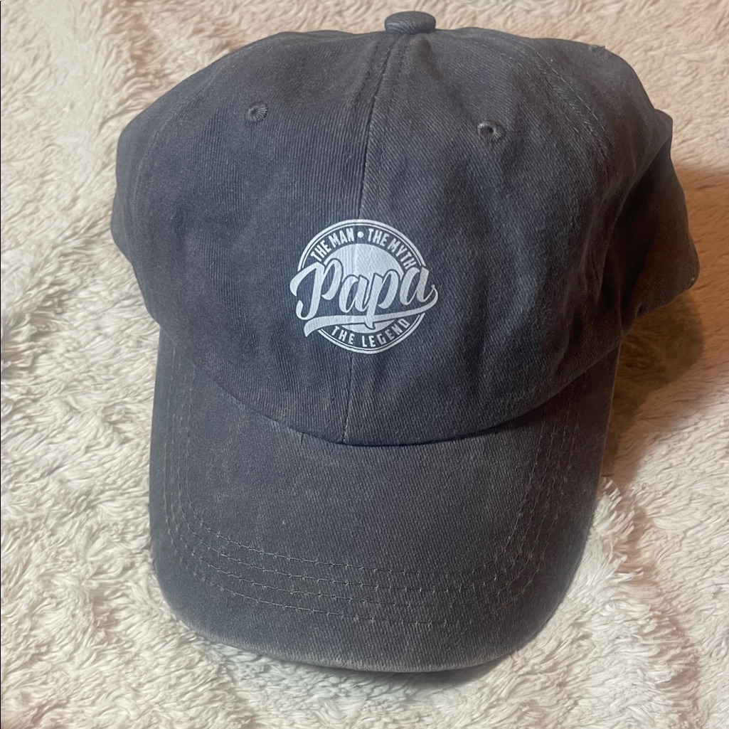 Papa The Man The Myth The Legend Hat
